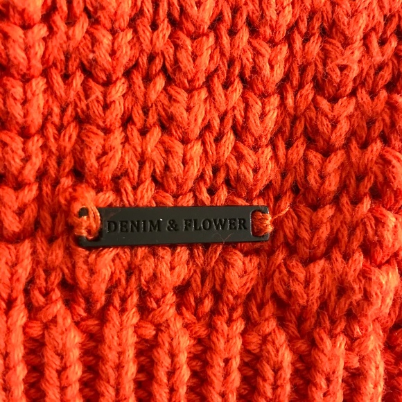 Denim & Flower Men's Knitted Crewneck Sweater - Picture 6 of 6